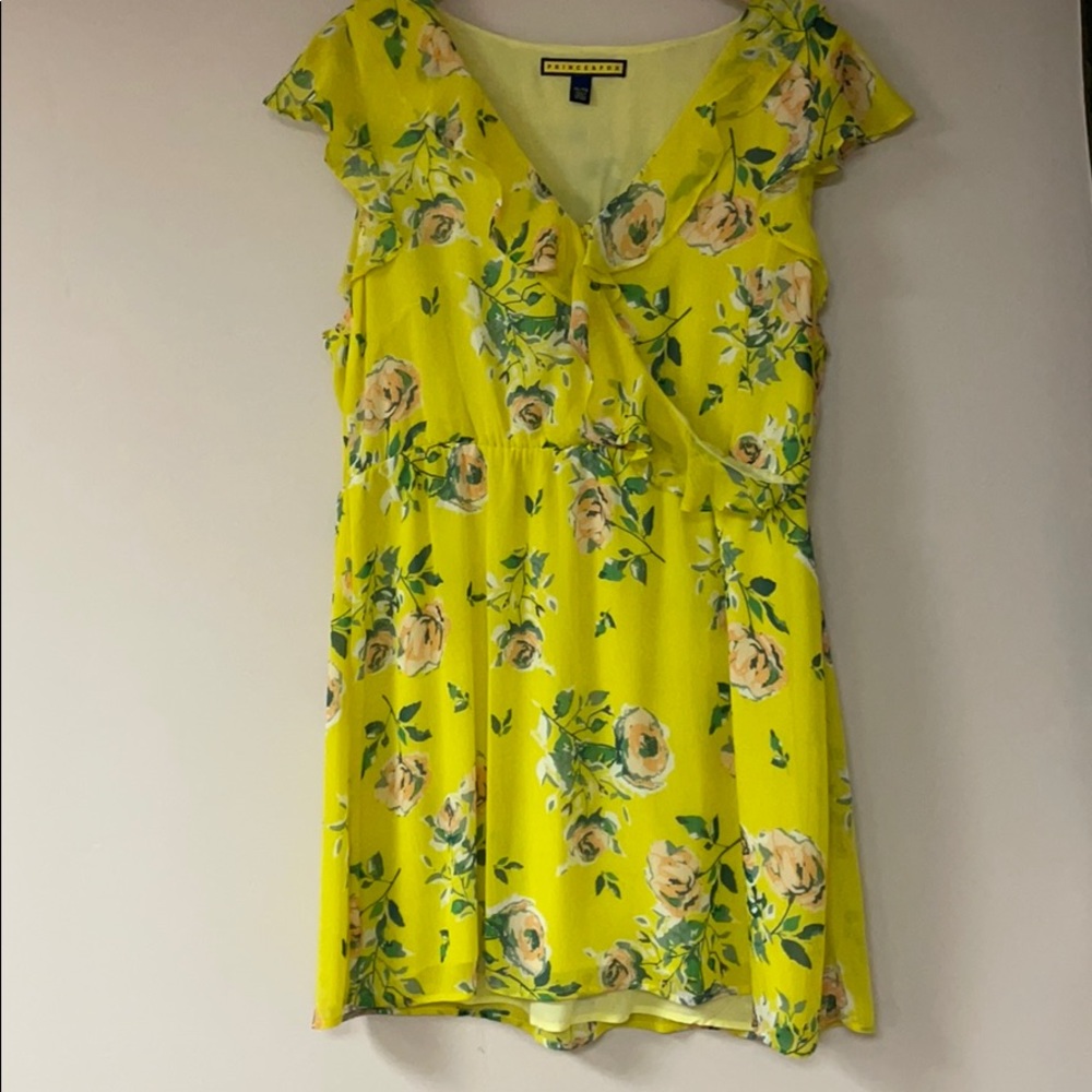 Floral mini dress
